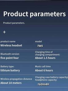 2025 TWS Mini Wireless HD Bluetooth Earphones, Noise Cancelling Universal Earphones For Android Smartphones, Laptops, PCs - Multicolor