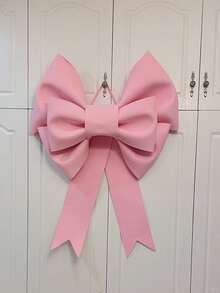 1 قطعة زخرفة عقدة الفراشة للباب، زخرفة مرآة عقدة الفراشة، عقدة الفراشة احتفالي بمقاس 20 * 10 سم، مثالي لديكور الحفلات، تغليف الهدايا، وتزيين المنزل، مناسب لعيد الحب، المناسبات الخاصة، ديكور المنزل، ديكور الغرفة، ديكور الحمام، ديكور المكتب