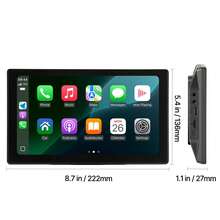 Wireless Car Stereo, 9-Inch HD Portable Radio Touch Screen Compatible With Apple CarPlay & Android Auto, CarPlay Screen With Backup Camera, Voice Control, Mirror Link, Bluetooth, GPS Navigation - 9 inch - Xem 11