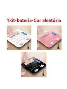 USB Bluetooth Bioimpedance Scale Body Measurement Via App Up To 140kg Weight Small Domestic Scale - LYDZC-usb-random Color - View 4