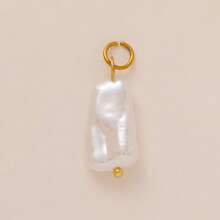 1 Phụ kiện vòng cổ tự làm đơn giản thời trang bằng thép không gỉ hình rắn sừng quấn đá xanh và trắng hình bọ cánh cứng kem dứa nấm ngọc trai mặt dây chuyền bằng thép không gỉ, mạ vàng 18K, chống thấm nước và mồ hôi, thích hợp đeo hàng ngày và dự tiệc, quà tặng ngày lễ tình nhân, quà tặng cho phụ nữ, trang sức cho phụ nữ - Nhiều màu - Xem 12