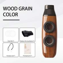 1 pieza Kazoo profesional, disponible en múltiples colores, fácil de aprender, incluye 3 membranas adicionales, afinación ajustable, adecuado para acompañar a la guitarra, ukelele, violín, piano, para principiantes y profesionales, adultos/amantes de la música, también un regalo maravilloso para las fiestas