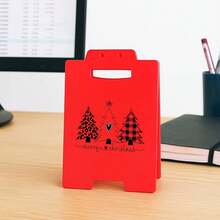 Red Christmas Tree Print - Christmas