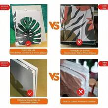 Quadro Decorativo Urso Polar Cibernético MDF Mosaico Sala Quarto Escritório Impressão Em Hd