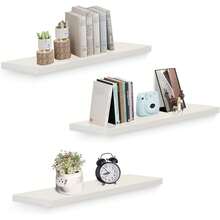 Estante Flotante  de repisasflotantesblancas.repisasblancasflotantes,Estante flotanteblanco,repisas flotantes enblanco,repisasblanco - blanco*30 - Ver 1