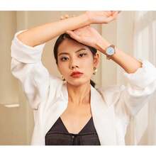 FILA Elegant Ultra-Slim Stainless Steel Chain Watch – Chic Minimalist Style, Light Luxury Choice For Ladies - one-size - View 7