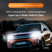 2pcs Philips Ultinon Rally 3510 High-Brightness LED Car Headlight Bulb With 6500K High Brightness White Light Suggest Purchasing Two Replacements For Better Results - Multicolor - View 4