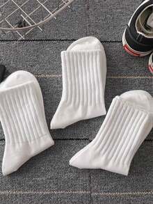 5/10 双男女通用运动休闲中筒袜，四季皆宜 - 彩色 - 查看 3