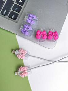 1pc ABS Resin Cable Sleeves: Protect Your Cables From Breakage And Disconnection - Multicolor - View 3