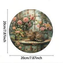 1pc Vintage Floral Shop Sign, 8x8 Inch Metal Wall Art, Indoor/Outdoor Decor Home, Restaurant, Cafe, Garage Humor Wall Art, Crafts Tools, Random Holes On Top, Bottom, Left And Right Room Decors Garden Decor Wedding Decor Home Decors - Multicolor - View 3