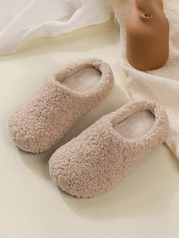 1 Paar Kinder Plüsch Hausschuhe, super weiche Sohle, warm & modisch, neue Herbst/Winter Kollektion