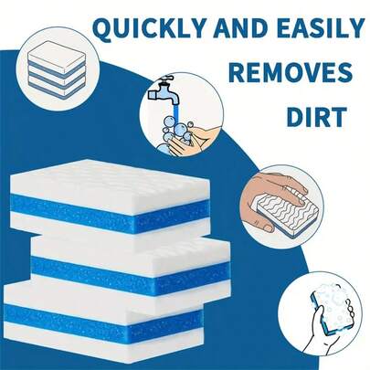 船用湿巾配件，男女适用的神奇清洁海绵，船内清洁剂，厚实优质的魔术海绵礼物