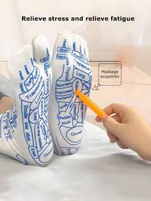 1 件按摩棒、足部按摩保健百穴图袜子、足部按摩经络三角麻雀、穴位指点笔、按摩爪、面部和头皮按摩、皮肤护理、肌肉放松、止痒工具、触发点按摩刮痧工具、专业淋巴引流工具、头发、美发工具、护发、学校、返校、旅行、旅行必需品、家居必需品、水疗、按摩工具、按摩、按摩器、水疗
