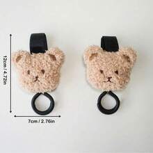 1/2 Stücke Baby Kinderwagen Haken süße Blume Kinder Wagen Regenschirm Aufhänge Tasche Aufbewahrungsschlaufe Haken Babyzubehör Aufbewahrung