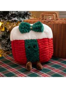 1 buah Bantal Hias Pohon Natal yang Menawan - Bantal Dekorasi Sofa & Kamar Tidur yang Lembut dan Dapat Dicuci - Hadiah Liburan yang Sempurna - MultiWarna - View 3