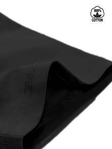 Vintage The Hangover Playing Poker Crewneck T-Shirt, Funny TheHangover Movie Tee Gift For Boyfriend Menswear Top Streetwear,Loose-Fit Unisex Style T-Shirts,Fashion,Y2K Doodle Style, Plus Size Fall Clothes, Casual Commuting Versatile Design, Daily Streetwear - Black - View 4