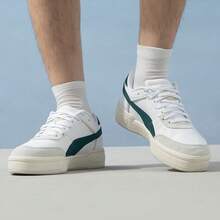 Puma Men's And Women's CA Pro Sport Mix Retro Casual Shoes Low-Top Sneakers White Sneakers 393445-01 - White - View 1
