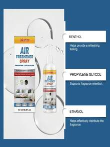2pcs/Set Air Freshener Spray, Long-Lasting Fragrance, Home Indoor Spray, Convenient Air Purifier, Deodorizer, Odor Eliminator For Bathroom, Kitchen, Pet, Smoke, Effectively Removes Unpleasant Odors And Provides A Fresh, Comfortable Environment