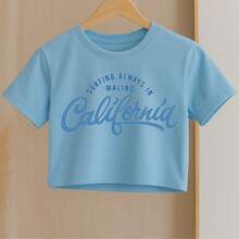 Girls Set Children's Blouse 3 T-Shirt Stylish Mini Diva Blogger Outfit Fashion Style Modinha - 藍白粉紅 - 查看 2