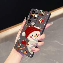 时尚黑眼设计 TPU 手机壳，兼容 Apple、Redmi 等机型，是送给情侣、女朋友、女儿、青少年的绝佳礼物 - 黑色 - 查看 3