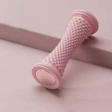 1pc Foot Massage Roller With Speed Control - Textured Deep Tissue Design For Yoga & Fitness, Compact Body Contoured Shape, Plastic Home Muscle Recovery Relaxation Tool, Portable Massage Device