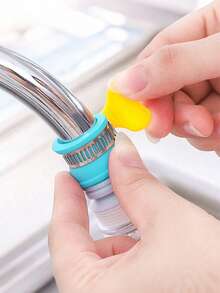 1pc Faucet Water Filter, Removes Chlorine, Fluoride, Heavy Metals And Hard Water, Multi-Layer Filtration Tap Water Purifier, Suitable For Home Kitchen And Bathroom Use