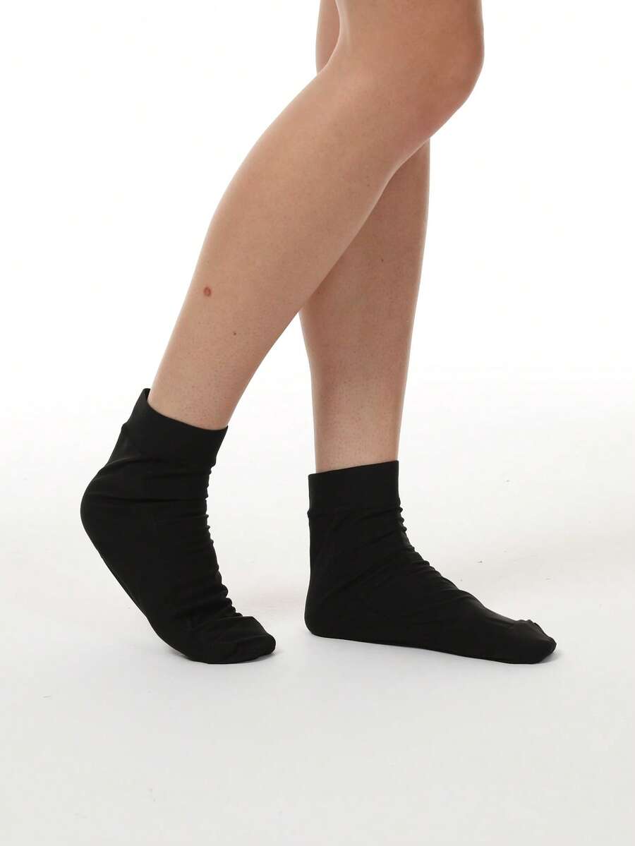 1 Pair, 2026 New Sweat-Proof Shoe Covers, PU Material Sports Sweat-Proof Shoe Covers, Sauna Heat-Retaining Anti-Drying Moisturizing Smooth Coating, Absorbent & Breathable, Also Suitable For Household Use. - Pink - View 1