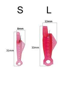 自动鱼形穿线器，适用于缝纫机，可用于针线活、刺绣、缝纫工艺、DIY艺术，轻松快速地穿好手工针！迷你缝纫机穿线器，带钩，鱼形针头插入工艺 - 彩色 - 查看 9