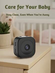 GENAI Home Security Camera, Baby Camera, 480P WiFi Camera For Pet/Nanny, With TF Card Slot And Cloud