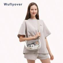 Clear Crossbody Bag Stadium Approved For Women Clear Bags For Stadium Eventsclear Purse For Concerts - 乳白色 - 查看 2