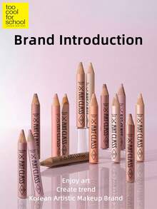 Too Cool for School Artclass 摩擦笔，附赠 1 个专业削笔器，集眼影、眼线、遮瑕、高光、珠光、提亮笔、眼影棒、多维眼影棒、眼线笔、可晕染眼影棒、眼线笔、眼影高光笔于一体，质地柔滑自然，持久提亮，易于涂抹，适合日常妆容，韩国化妆品 - #01 Shining Linen - 查看 11