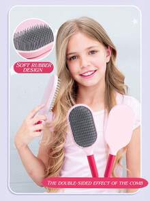 儿童美发沙龙设计了角色扮演装扮玩具、逼真的电动卷发器和吹风机（不带温度）、带灯光和音效的女孩玩具，以及时尚的专业角色扮演服装。Cosplay服装设计师。女孩的礼物，圣诞节，派对 - 彩色 - 查看 8