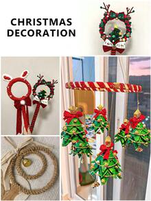 10 aros de bambu bege para apanhadores de sonhos, decoração para casamento ao ar livre, anéis decorativos com sinos de vento de penas, adequados para Halloween, Natal e outros feriados, círculos decorativos de bambu para parede de quarto, decoração de quarto, bastidores de bordado para artesanato faça você mesmo