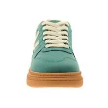 Moleca Casual Women's Retro Nubuck Stylish Sneakers New Release - 綠色 - 查看 3