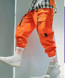 Men's Jogger Cargo Techwear Streetwear Ankle Casual Harem Pants With Pocket-2025 - Kr052a - 查看 5