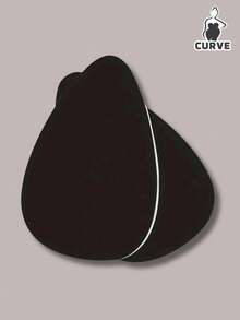 4片/2片装隐形提拉文胸贴片，无肩带，米色/咖啡色/黑色，适合B-E杯，提拉胸部粘性文胸垫，无纺布文胸贴纸 - 彩色 - 查看 7