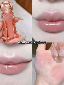 Gogo Bear Fruit Extract Hydrating Lip Gloss Autumn And Winter Hydrating Colorless Transparent Lip Oil - Multicolor - View 10