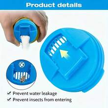 6 Leak Proof And Reusable Soda And Beer Can Lids - Covered With Beverage Lids, Suitable For Carbonated Drinks, Juices - Perfect For Grilling And Outdoor Cooking, Family Dinner Supplies, Party Supplies