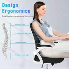 Home Office Chairs - Black - View 5