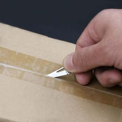 Stainless Steel Keychain Pendant, Pocket Knife, Sharp Key Knife, Box Opening Knife, Express Delivery Opening Mini Knife