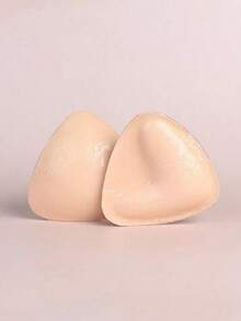 2 PCS Double Sided Sticky Push Up Bra Inserts - Reusable Adhesive Bra With Padding - Sticky Bra For Dresses Bikinis Bra Inserts,Double Sided Self-Adhesive Bra Pads,Sticky Bra Sticky Push Up Bra Lingerie Set Sticky Push Up Bra Push Up Sticky Bra Boob Pads Chest Pads Adhesive Pads - Apricot - View 4