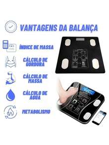 USB Bluetooth Bioimpedance Scale Body Measurement Via App Up To 140kg Weight Small Domestic Scale - LYDZC-battery-black - View 3