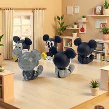 Miniso Figura ciega de la serie Gravity Icon Box con la sonrisa de Mickey: la entrega aleatoria trae sorpresas continuas, imágenes de Mickey vívidas y coloridas, decoración de escritorio para despertar la alegría infantil. (1 pieza entregada al azar) - Multicolor - Ver 2