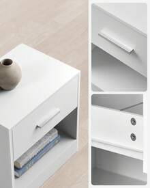 VASAGLE Nightstands - Klassikweiß - 查看 3