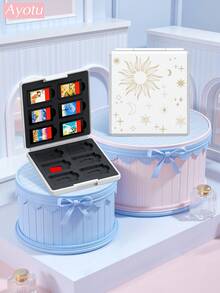 Ayotu 2025 New Model 2 Series Cosmic Pattern Game Console Shell & Accessories Set, Suitable For 7.9-Inch Switch 2 Protective Case. The Set Includes A Protective Case, Storage Bag, Base Shell, Game Console Dust Cover, Game Card Case, Joy-Con Controller Cover, And Other Optional Accessories. It Is The Best Choice For Schools, Birthdays, And Gaming Enthusiasts. - Multicolor - View 16