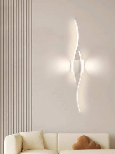 Moderne LED Wand Lamp, Home Furniture, Minimalist Light, ative Lighting, Warm Light/3 Aluminum Luxe Cafe, Living Room, Dining Bedroom, Kitchen, Bedside, Camping Villa, Duplex Apartment, Commercial Lobby, Office, Lamp view 4