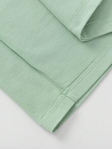 Balabala Camiseta de manga larga para niños 2025 Primavera/Otoño Nuevo estampado de mecánica - verde amarillo - Ver 7