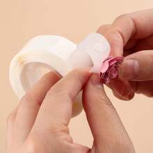 300 نقطة لاصقة شفافة صغيرة دائمة بقطر 3 مم (1/8 بوصة) للعملية DIY متوافقة مع أعين الأزرار والراين ستون وخرز المجوهرات