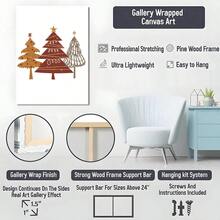 1pc Framed Canvas Poster, Wall Art Canvas Paintings, Ideal Gift For Bedroom Living Room Corridor, Wall Art, Room Decoration - White - View 7