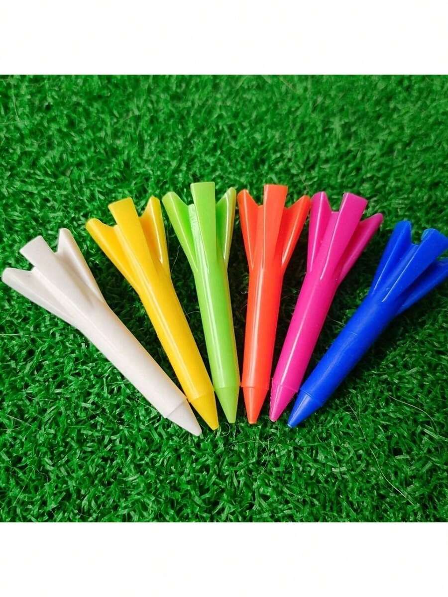 25个耐用高尔夫球座，38毫米/1.5英寸短高尔夫球座，高尔夫练习赛，室内外高尔夫练习配件